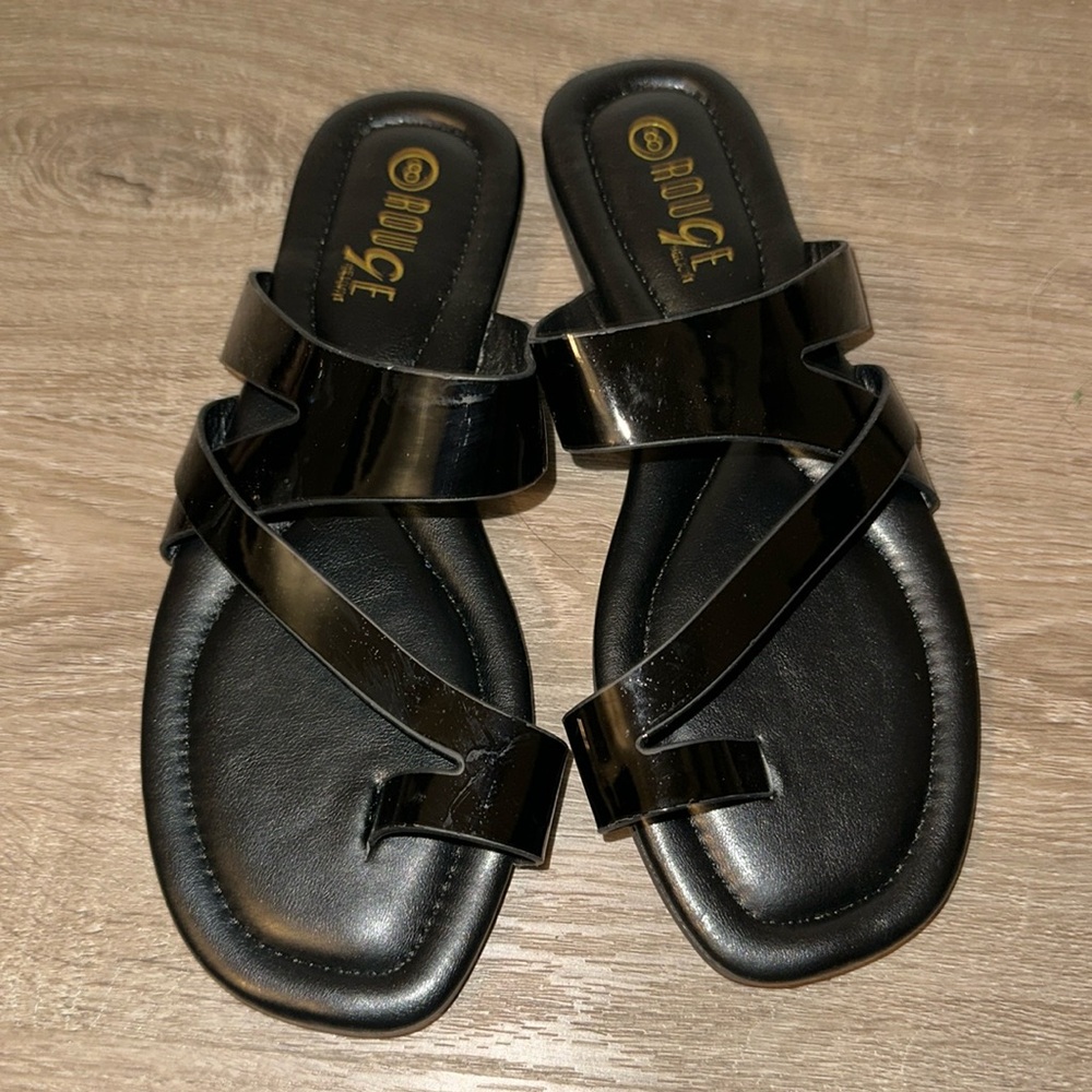 Black sandals